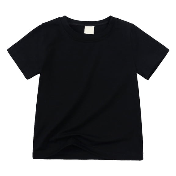 XIYNBAOK Top Gifts for Kids Girls Black Top Tight Shirt 10 Year Old Girl Clothes Cute Teen Clothes Clothes for Girls 10-12 Newborn Girl Newborn Clothes Neutral Baby Clothes Girl Teen