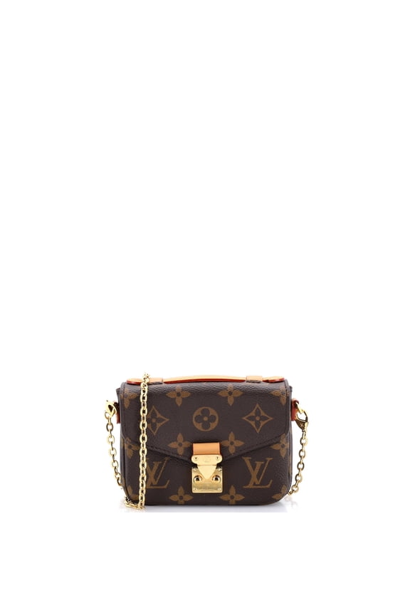 Pre-Owned Micro Metis Monogram Canvas By Rebag