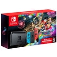 thumbnail image 2 of Nintendo Switch (Neon Blue/Red) + Mario Kart 8 Deluxe + Super Smash Bros + 3 Meses de Membresía en Línea + 6Ave Cloth, 2 of 8