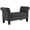 Gray, variant on Modway Rendezvous Modern Polyester Fabric and Wood Bench in Teal Blue