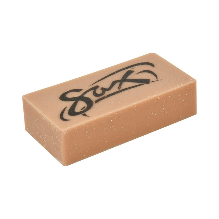 Sax Gum Art Erasers, 2 x 1 x 1/2 Inches, Brown, Pack of 12
