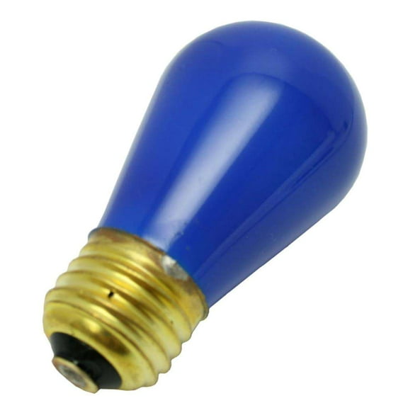 Halco 09076 - S14BLU11C Standard Screw Base Colored Scoreboard Sign Light Bulb