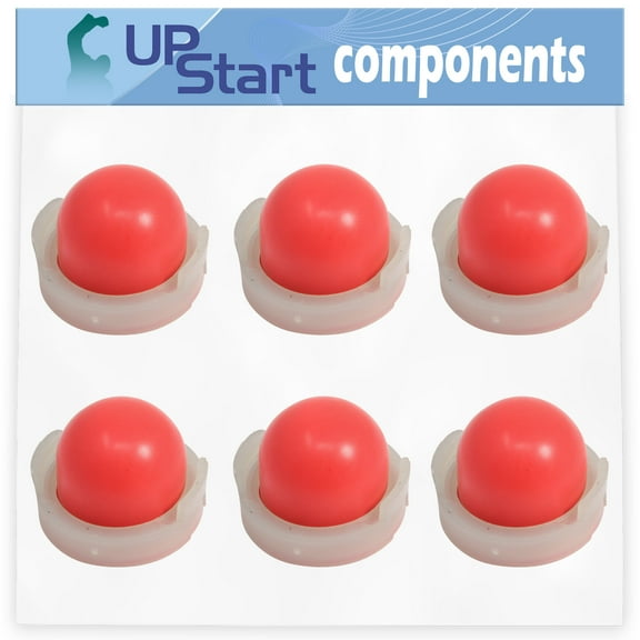 6-Pack 694394 Primer Bulb Replacement for Briggs & Stratton 10A902-2010-B1 Engine - Compatible with 494408 Primer Bulb