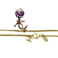 thumbnail image 2 of Pre-Owned CHANEL Coco Mark GP Faux Pearl Paint Chain Necklace Pendant Gold 83242 (Good), 2 of 4
