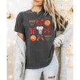 thumbnail image 2 of Elephant Mascot Basketball Shirt for Women & Teens Crimson Coquette Bows and Hoops Tee Pepper Shirt Adult X-Large, 2 of 4