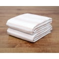 thumbnail image 5 of Sticky Toffee Hand Towels for Bathroom Set of 2, 100% Cotton, 28x16 in, Turkish White Soft Decorative, Blush Pink Striped Towels, 5 of 8