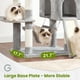 thumbnail image 4 of Árbol para gatos Gitelsnour GCT032W para gatos de interior con 180 cm, 4 of 9