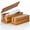 Brown Acacia Wood Color, variant on TIDITA 16" L Wooden Cable Management Box Round Edge, Magnetic Lid, Large | 2 Cable Entry Slots, Magnetic Lid, Non-Skid Pads, Wooden Cable Organizer Box, Power Strip Hider Cable Storage Box for Office