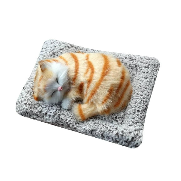 Sandistore Mittens Plush Funny Sleeping Toys Cat In The Mattress Toy Mini Cat In Shoe With Meows Sounds Sleeping Cute Kitty Toys Decors For Kids Boys Girls Animal Plush Assortment