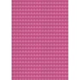 thumbnail image 1 of Ahgly Company Indoor Rectangle Patterned Hot Pink Novelty Area Rugs, 2' x 3', 1 of 6