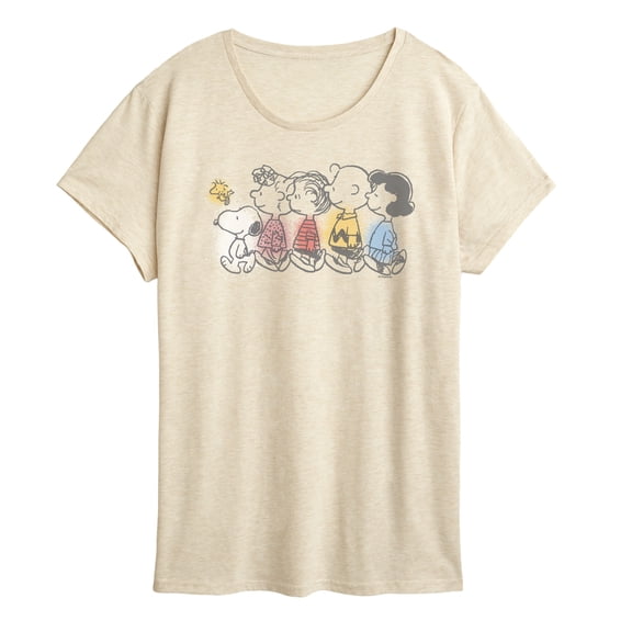 Peanuts - Peanuts Friends - Women's Short Sleeve Graphic T-Shirt