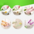 thumbnail image 2 of Rubber Gloves for Kitchen Use Assorted Color Safe Lightweight with Good Elasticity and AntiSkid 3 Pairs, 2 of 8