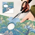 thumbnail image 6 of Yayeee Faucet Mat for Kitchen Sink 14.7" Diatomite Long Splash Guard Pad, Beige Tree, 6 of 7