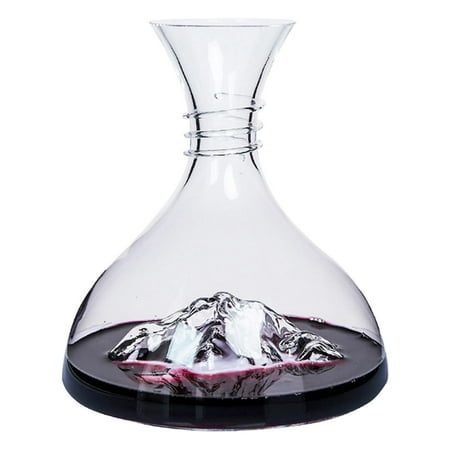 Axioma Glass Wine Decanter Wine Accessories Wine Separator for Desktop Bar Dining Room