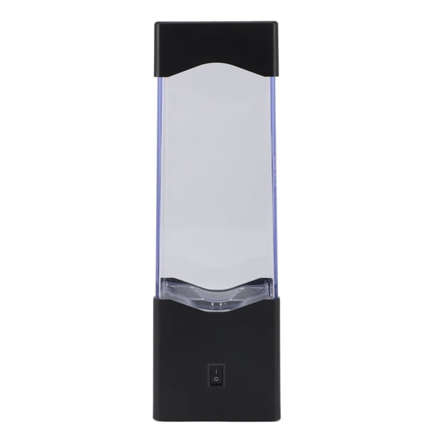 Lámpara De Acuario Artificial, Relajante Luz Nocturna De Acuario Falso Hermoso Color Degradado Para Dormitorio Para Cabecera