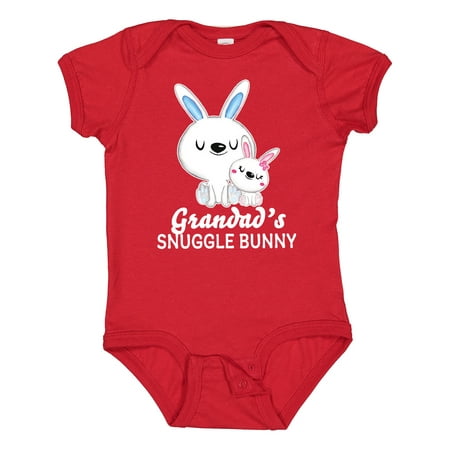 

Inktastic Grandads Snuggle Bunny Easter Gift Baby Girl Bodysuit