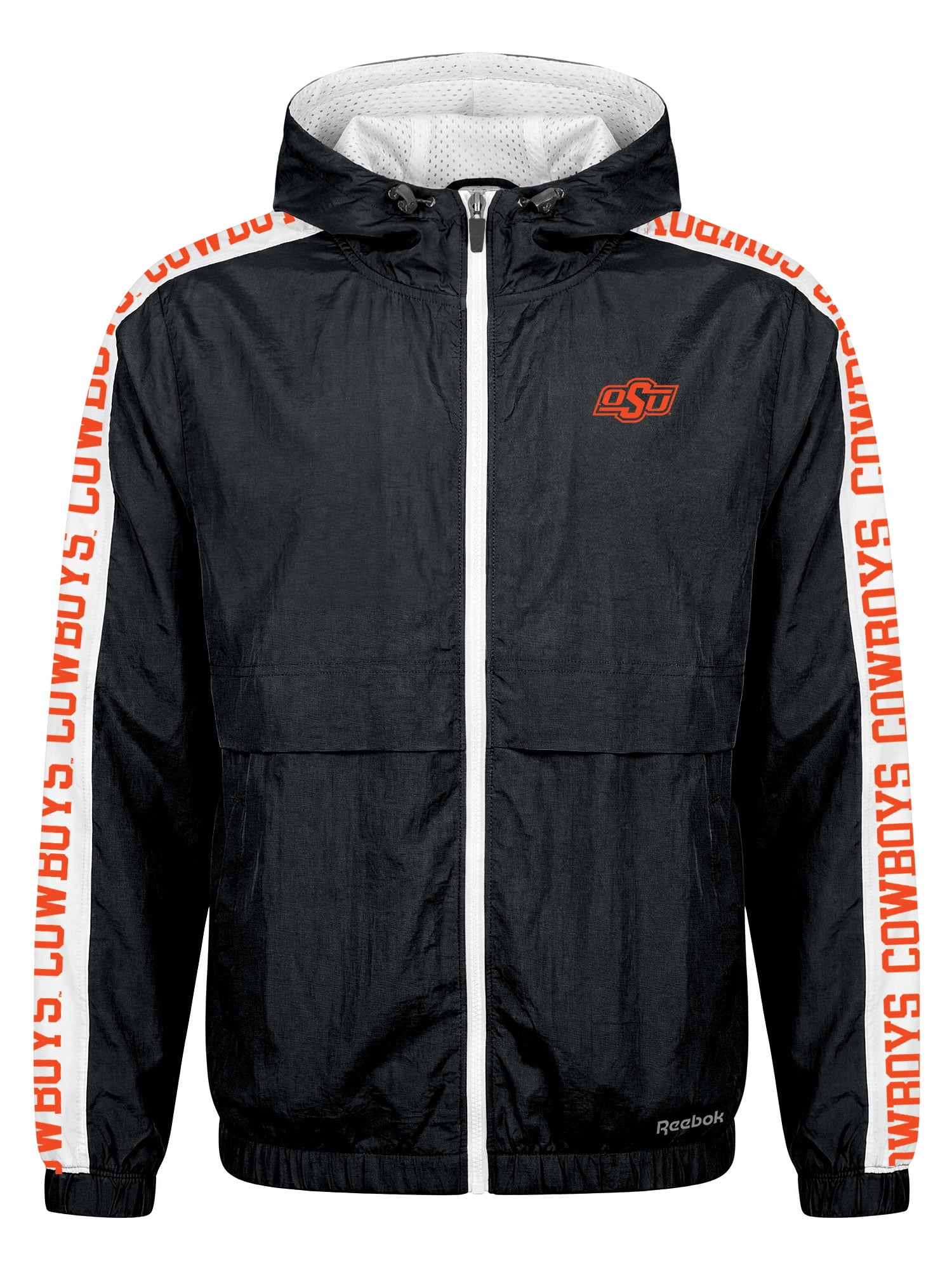Oklahoma State Cowboys Reebok Womens Colorblocked Full Zip Jacket