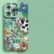 thumbnail image 1 of For Watercolor Animal Apple 14promax+ Phone Case Men And Women New Cute IPhone13pro/14pro High-end 12 Silicone Full Coverage Anti-drop 11 11pro 11promax Couple Phone Case, 1 of 5
