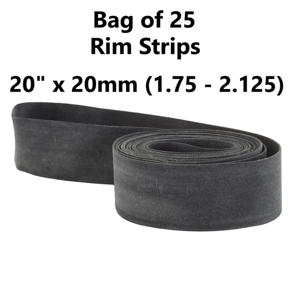 Rim Strip Sunlite 20in 20mm Bag of 25