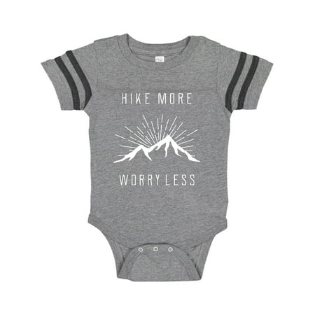 

Inktastic Hike More Worry Less Gift Baby Boy or Baby Girl Bodysuit