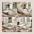 thumbnail image 6 of BELHOME Sofa Pillow Corduroy for Sectional Sofa Couch, 6 of 10