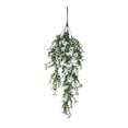 thumbnail image 2 of Safeglitz Three-Color Petunia Wall Hanging Vine, Artificial Flowers for Outdoor Decor, Lifelike Blooms for Porches & Gardens, UV-Resistant Material for Year-Round Vibrant Display, 1PC, 2 of 9