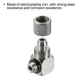 thumbnail image 4 of Uxcell M5x0.8 Compression Fitting Connector Male Thread Push to Quick Connect Air Tube Hose Angle Adapter 3 Pack, 4 of 4