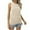Beige, variant on Meichang Women's Casual Tank Tops Summer Crewneck Sleeveless Tunic Flowy Loose Shirts Solid Color Basic T Shirts Shirts Comfy Streetwear Tanks Tops for Women, Beige M