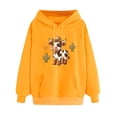 thumbnail image 6 of Aimik Womens Funny Cow Graphic Hoodies Sweatshirts Long Sleeve Pullover Tops with Drawstring Pockets Fall Loose Comfy Hoodied Tops, 6 of 6