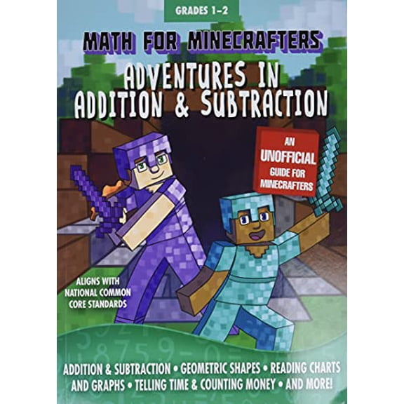 Pre-Owned Math for Minecrafters: Adventures in Addition & Subtraction Paperback