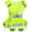 Green, variant on Reflective Vest Running Gear,Lightweight Reflective Safety Vests with Arm Bands