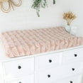 thumbnail image 3 of Diaper Changing Pad Cover Cradle Mattress Sheets, Infant Stretchy Fabric Changing Table Cover Changing Mat Cover Baby Nursery Diaper Changing Pad Sheets 32''X 16'', 3 of 6
