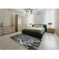 thumbnail image 4 of Ahgly Company Indoor Rectangle Patterned Gunmetal Gray Area Rugs, 7' x 9', 4 of 6