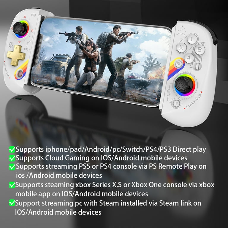 Phone Controller for iPhone/iPad/Android IOS Mfi Gamepad Support