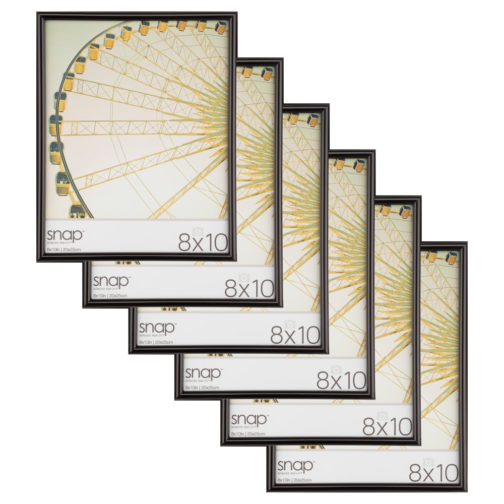 11x14 Natural Wood Wall Photo Frames, Case of 6