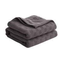 Dvumao Blankets and Throws, Cotton Knitted Gauze Cover Blanket Layer Thread Blanket Towel Quilt Double Cotton Conditioning Quilt Summer Quilt Small Blanket, Mom Gifts