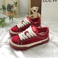 thumbnail image 3 of Zapatos Mujer 2024 Zuecos Plataforma Casual Zapatillas Femeninas Colores Mixtos Otoño Punta Redonda Modis Nuevos Creepers Pequeños Deportes Otoño Retro, 3 of 5