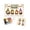C, variant on DIY Beading Craft Kit, Dwarf Figurine Making Set with Multicolor Plastic Beads, Creative Family Bonding Activity, D