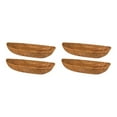 thumbnail image 2 of relayinert COCO LINER Balcony Flower Box Porch Fence Deck Replacement Liners Brown 24 Inch 2Set, 2 of 6