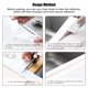 thumbnail image 2 of Cinta para calafatear impermeable, Cinta de Tira de Calafateo para baño cocina inodoro tina fregadero, Cinta de calafateo autoadhesiva protector de borde de pared del piso, 2 of 4