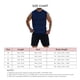 thumbnail image 3 of Camiseta sin mangas para hombre, ajustada, transpirable, sin mangas, cuello redondo, color puro, elástica, atlética, musculosa, 3 of 4