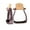 Purple, variant on Showman Color Coated Lightweight Aluminum Western Stirrups w/ Rubber Tread (Purple)