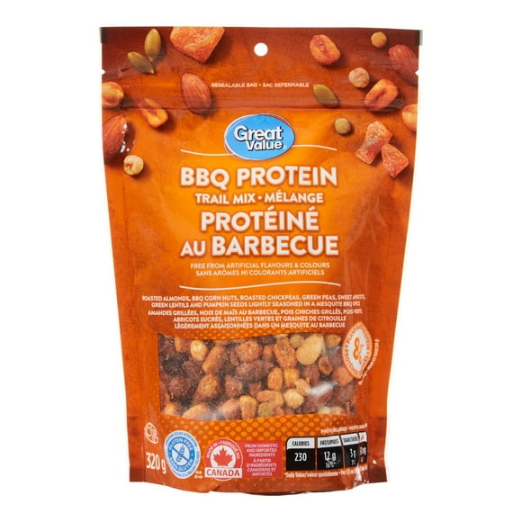 Great Value BBQ Protein Trail Mix, 320 g