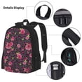 thumbnail image 3 of Balery Rose Mix Leopard 2 Mochila escolar 3 en 1 para niños: mochila resistente con lonchera térmica y estuche para lápices. Mochila escolar para niños y niñas., 3 of 7