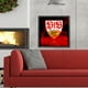 thumbnail image 2 of LP1231 Logotipo Del Club Fútbol Stuttgart Serie Abstracta Resina 40*40CM, 2 of 9