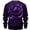 A-Purple298, variant on XIAONU Mens St Patrick's Day Celtic Cross Clover Graphic Hoodie Gradient Waffle Knit Embroidered Pullover Warm Casual Festival Wear Sweatshirt