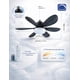 thumbnail image 5 of Ventilador Foco Led 6 Aspas E27 Con Control Remoto Cityluz, 5 of 5