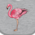 thumbnail image 4 of Inktastic Pink Flamingo Boys or Girls Baby Bib, 4 of 4