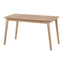 TMS Cadiz 55" Indoor Dining Table, Natural Beechwood