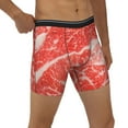 thumbnail image 5 of Sigee Beef Steaks for Men's Boxer Briefs,Moisture Wicking and Breathable Medium, 5 of 9